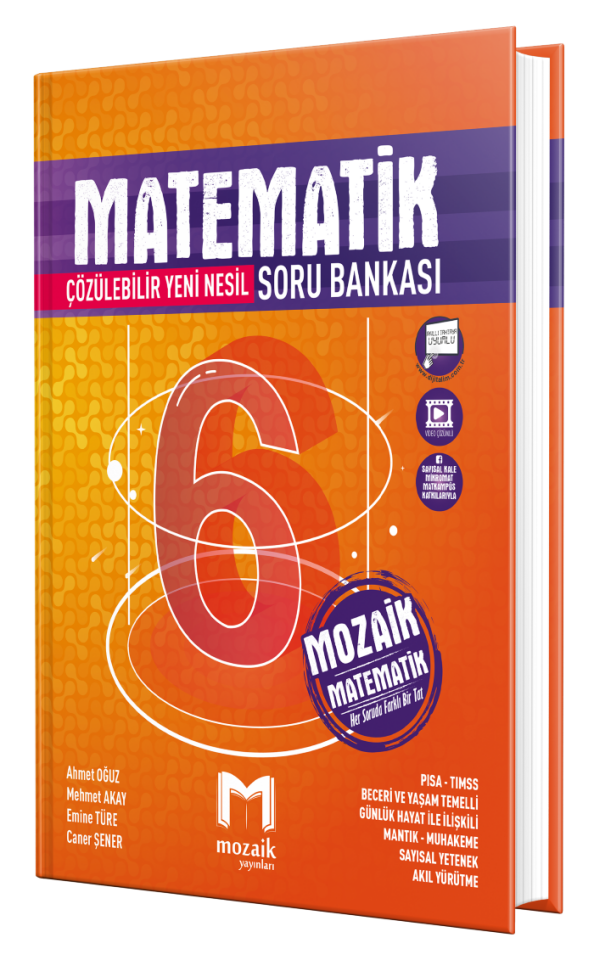 Mozaik Yayınları 6.Sınıf Matematik Soru Bankası