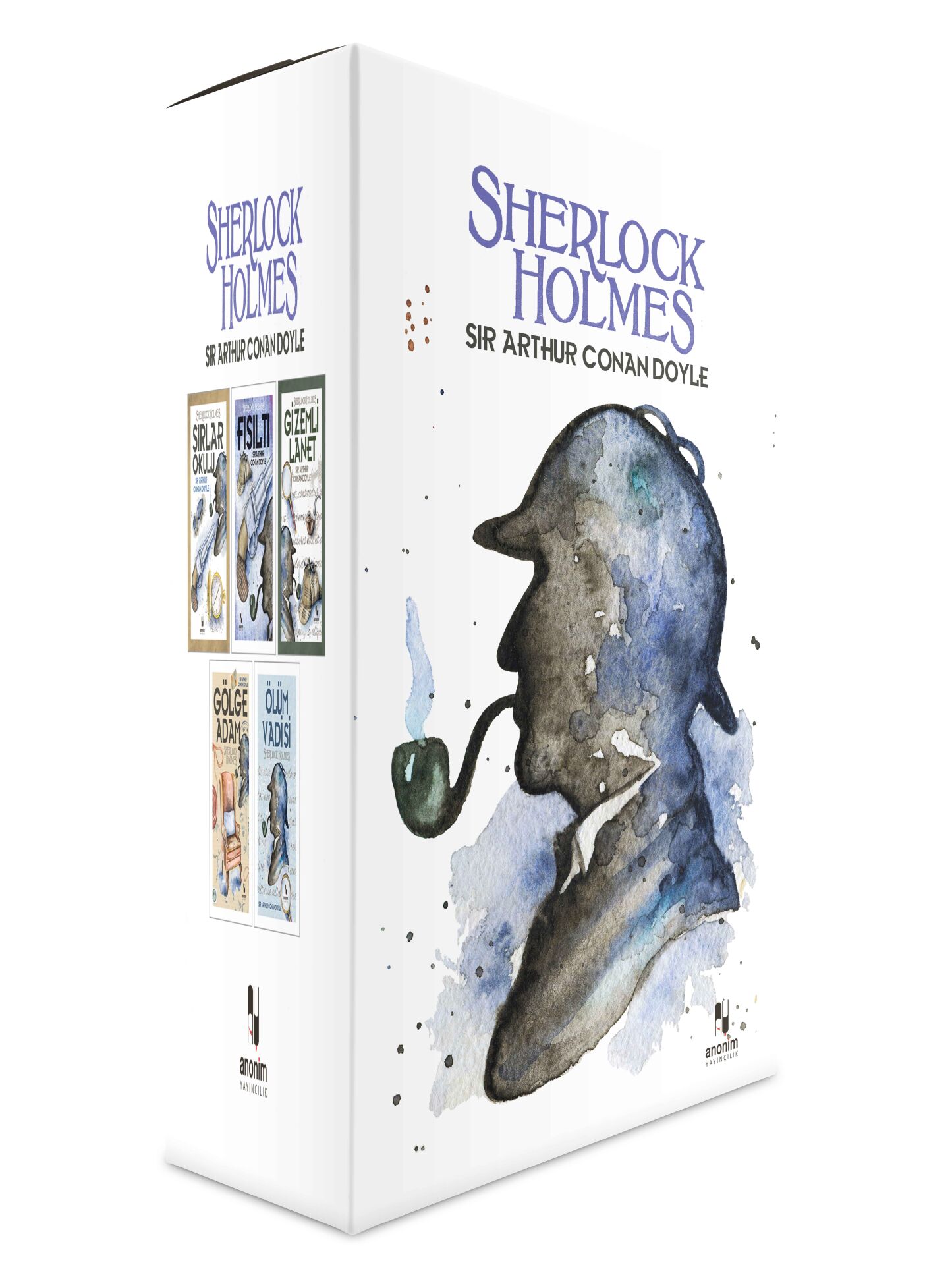 Sherlock Holmes Seçme Eserleri (5 Kitap Kutulu Set)