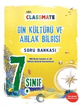 Okyanus Yayıncılık 7.Sınıf Classmate Din Kültürü Ve Ahlak Bilgisi Soru Bankası