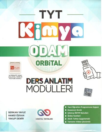 Orbital Yayınları Tyt Kimya Ders Anlatım Modülleri