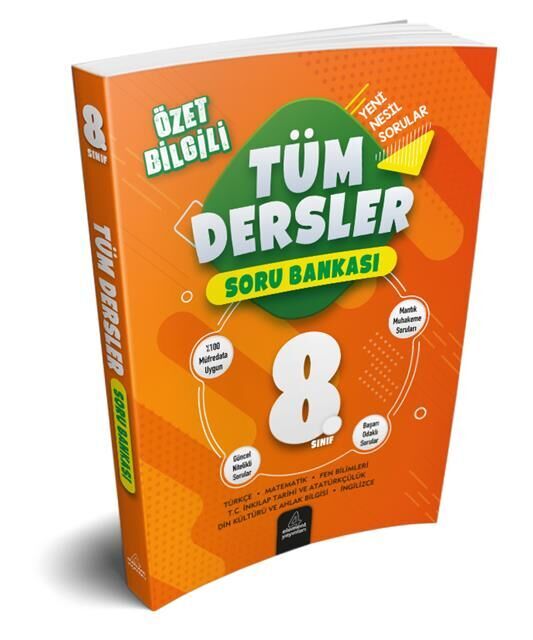 Tüm Dersler Soru Bankası 8.Sınıf /4 Element