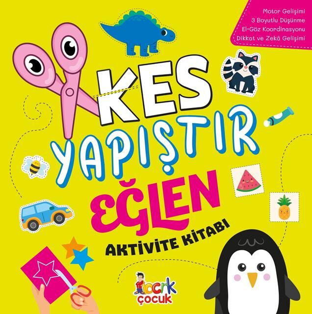 Bıcırık Yayınları Kes Yapıştır Eğlen Aktivite Kitabı