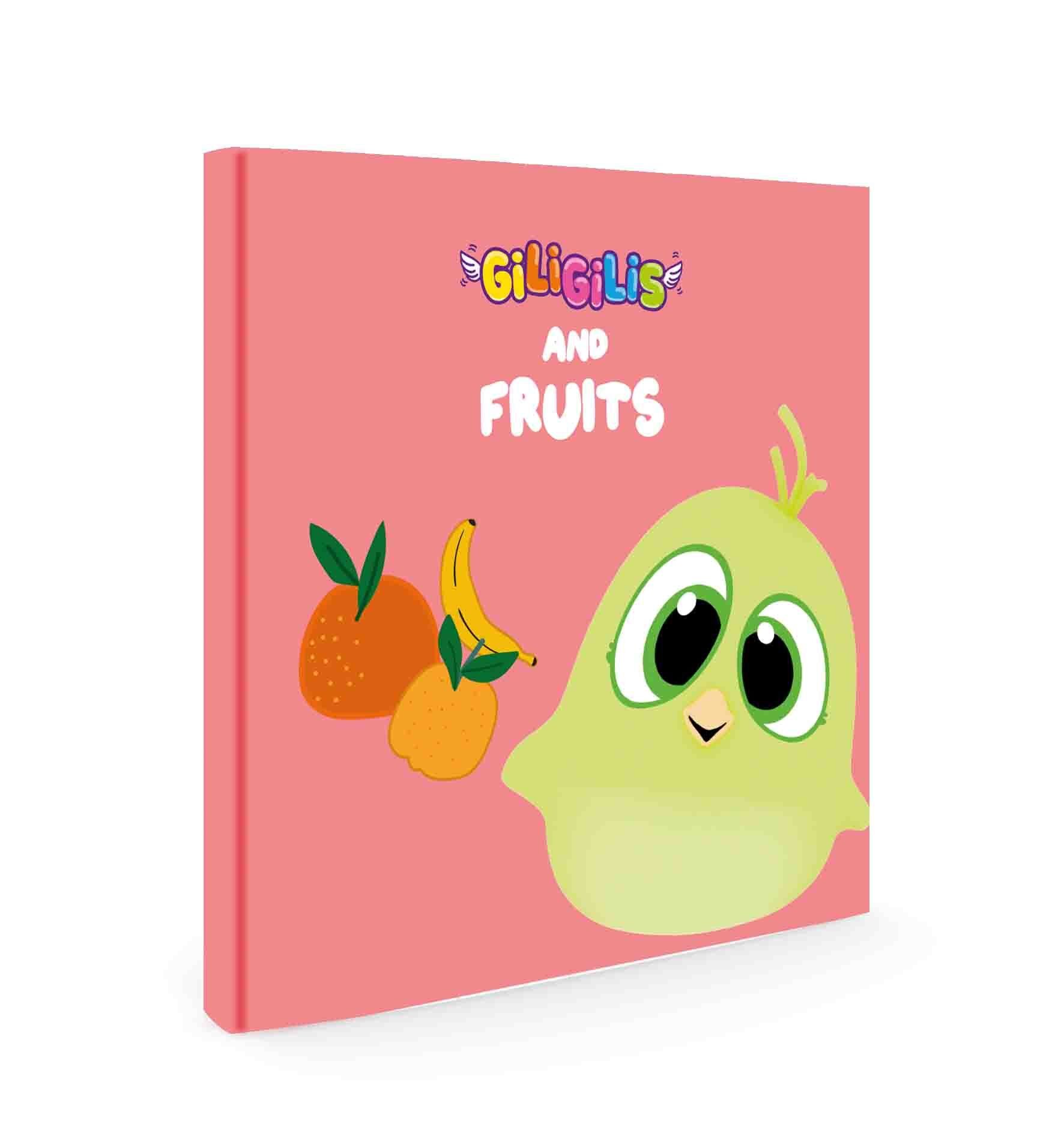 Giligilis And Fruits - İngilizce Eğitici Mini Karton Kitap Serisi