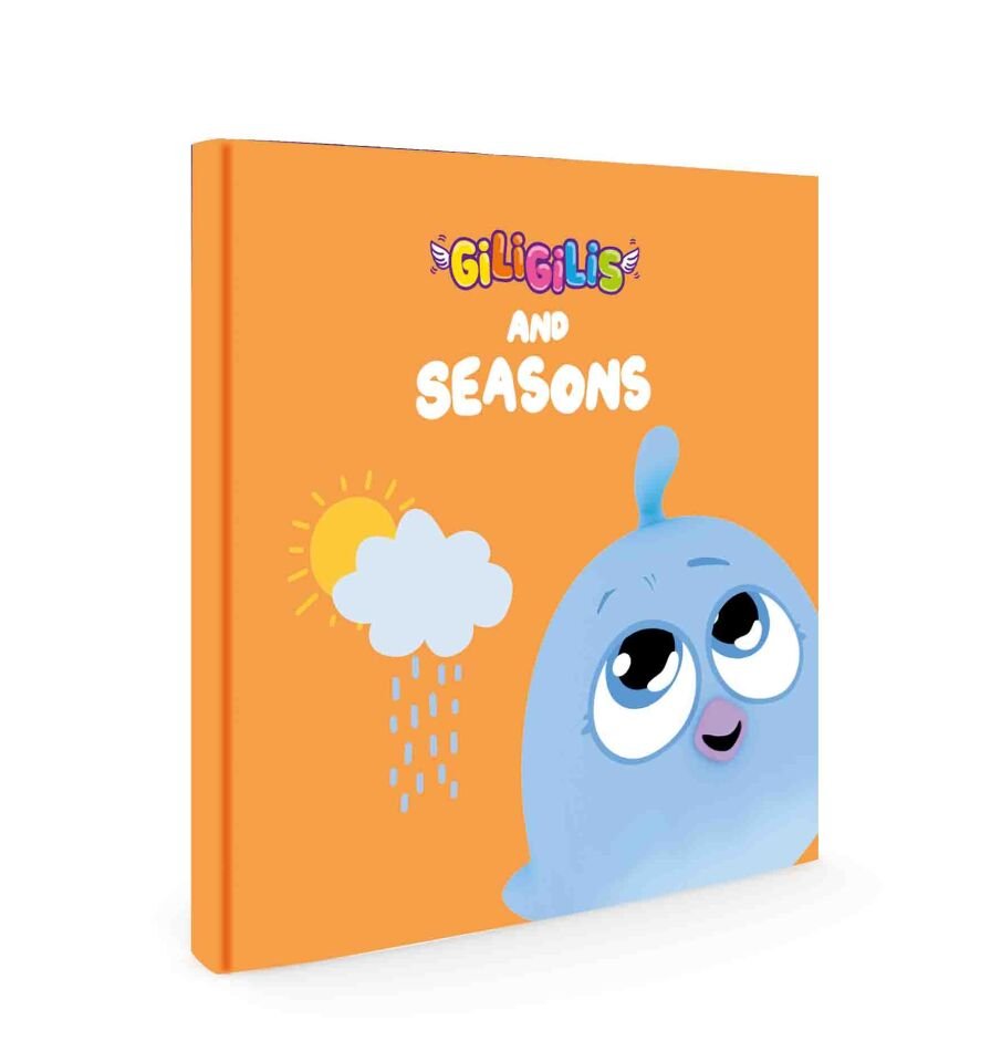 Giligilis And Seasons - İngilizce Eğitici Mini Karton Kitap Serisi