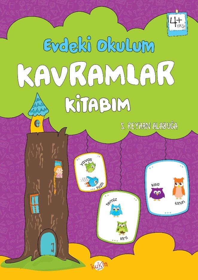 Kukla Çocuk Evdeki Okulum Kavramlar Kitabım 4+ Yaş