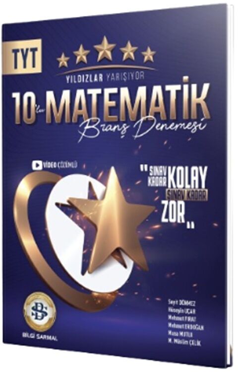 Bilgi Sarmal Tyt Matematik Yıldızlar Yarışıyor 10 Lu Branş Denemesi