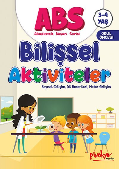 Pinokyo Yayınları Abs Bilişsel Aktiviteler 3-4 Yaş