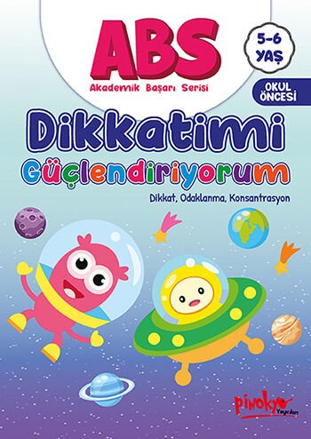 Pinokyo Yayınları Abs Dikkatimi Güçlendiriyorum 5-6 Yaş