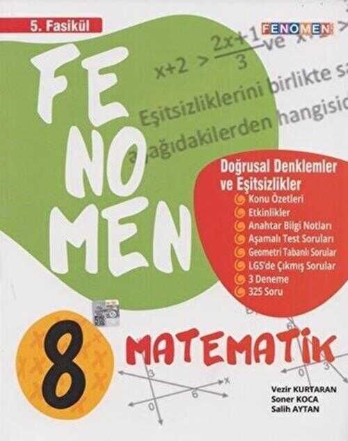 8 Matematik 5.Fasikül (Doğrusal Denklemler Ve Eşitsizlikler)