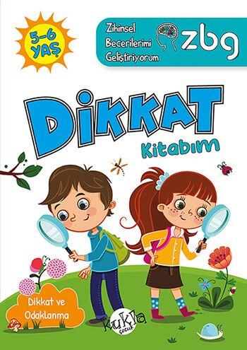 Kukla Çocuk Zbg Dikkat Kitabım 5-6 Yaş