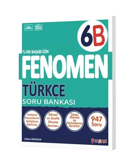 Fenomen 6.Sınıf Türkçe Soru Bankası (B)