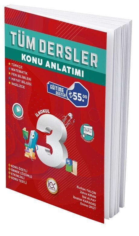 İlk Önce Yayıncılık 3.Sınıf Tüm Dersler Konu Anlatımı