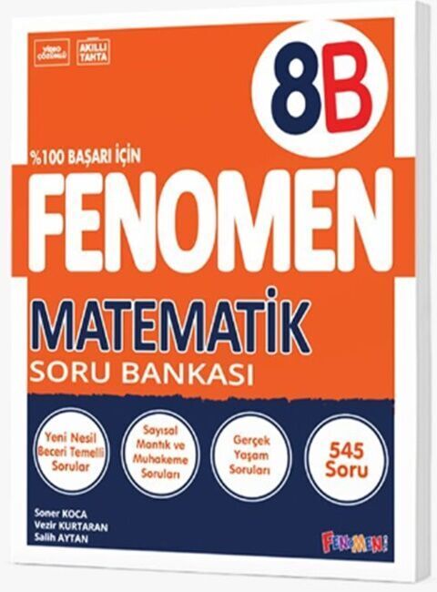 Fenomen 8.Sınıf Matematik Soru Bankası (B)