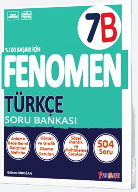 Fenomen 7.Sınıf Türkçe Soru Bankası (B)