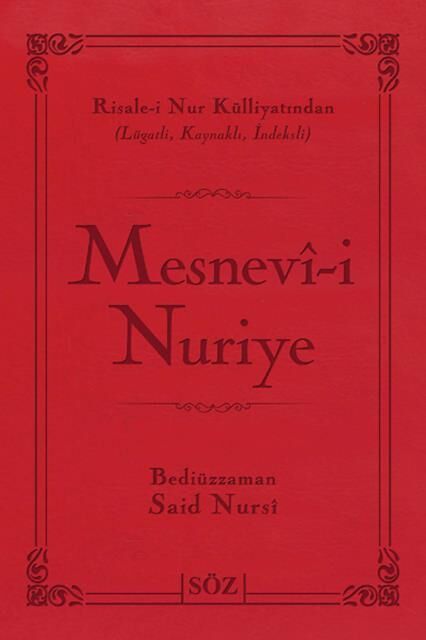 Söz Basım  Mesnevi-İ Nuriye_Büyük Boy_2 Renk /Söz Basım