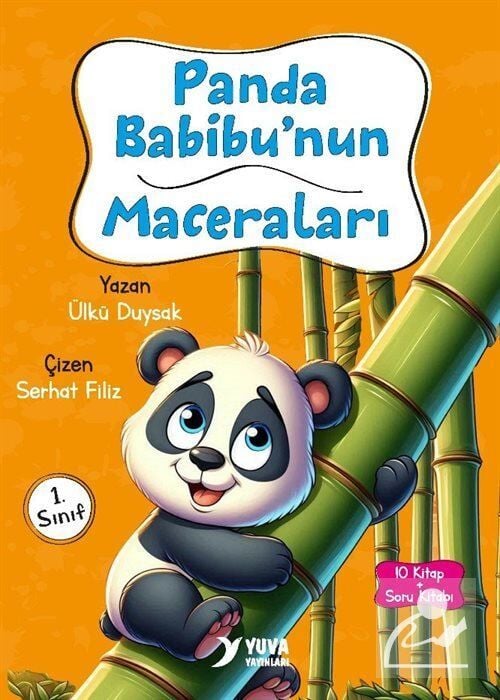 Yuva Yayınları 1.Sınıf Panda Babibu'nun Maceraları (10 Kitap)