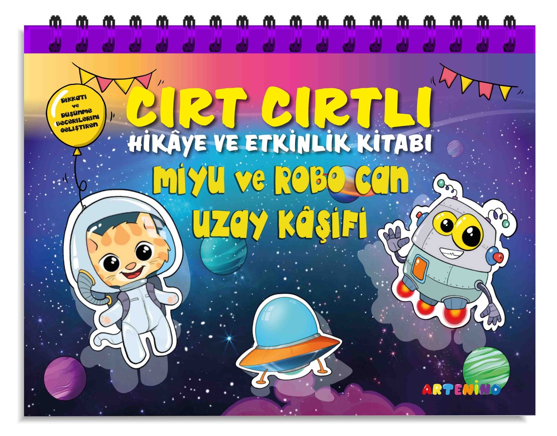 Miyu Ve Robo Can Uzay Kaşifi - Cırt Cırtlı Hikaye Ve Aktivite Kitap Serisi