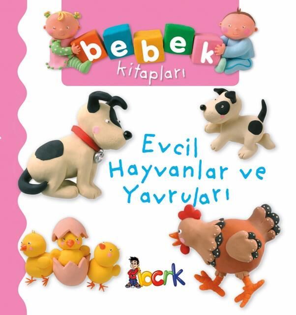 Bıcırık Yayınları Bebek Kitapları 1. Seri - Evcil Hayvanlar Ve Yavruları /Bıcırık