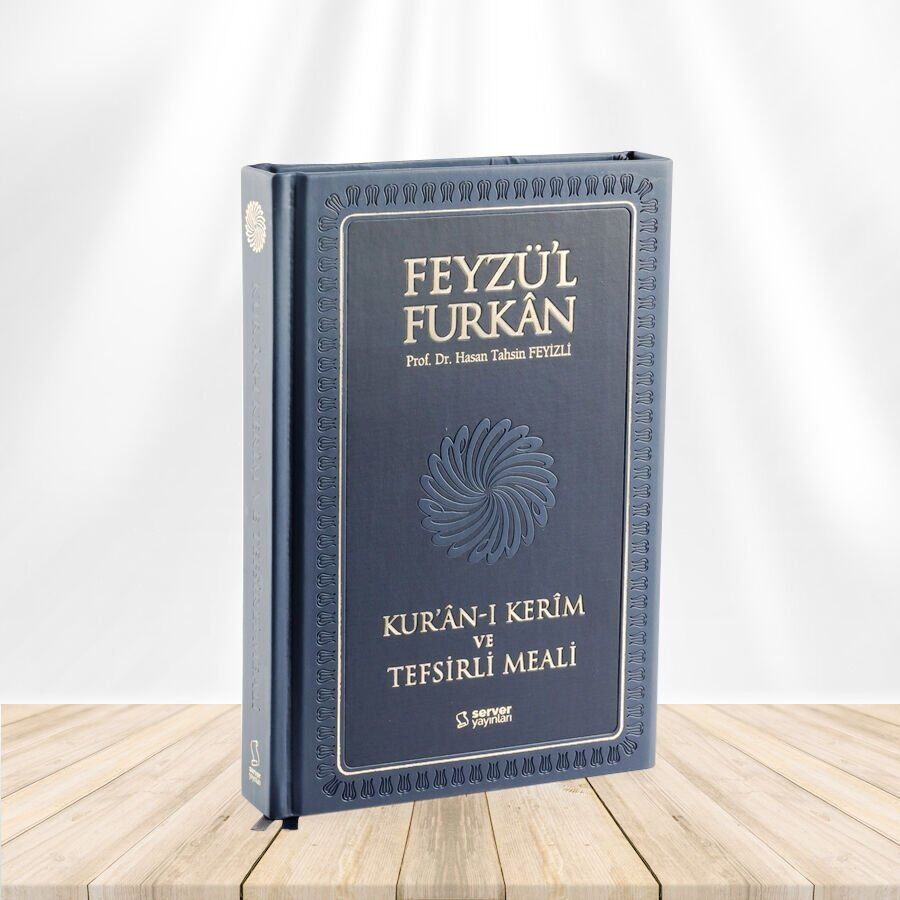 Feyzü'L Furkan Kur'An-I Kerim Ve Tefsirli Meali (Büyük Boy - Mushaf Ve Meal - Mıklepli)