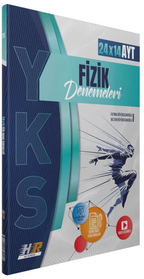 Hız Ve Renk Yayınları Ayt Fizik Denemeleri 24x14