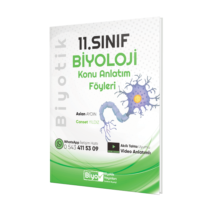 Biyotik Yayınları 11. Sınıf Biyoloji Konu Anlatım Föyleri