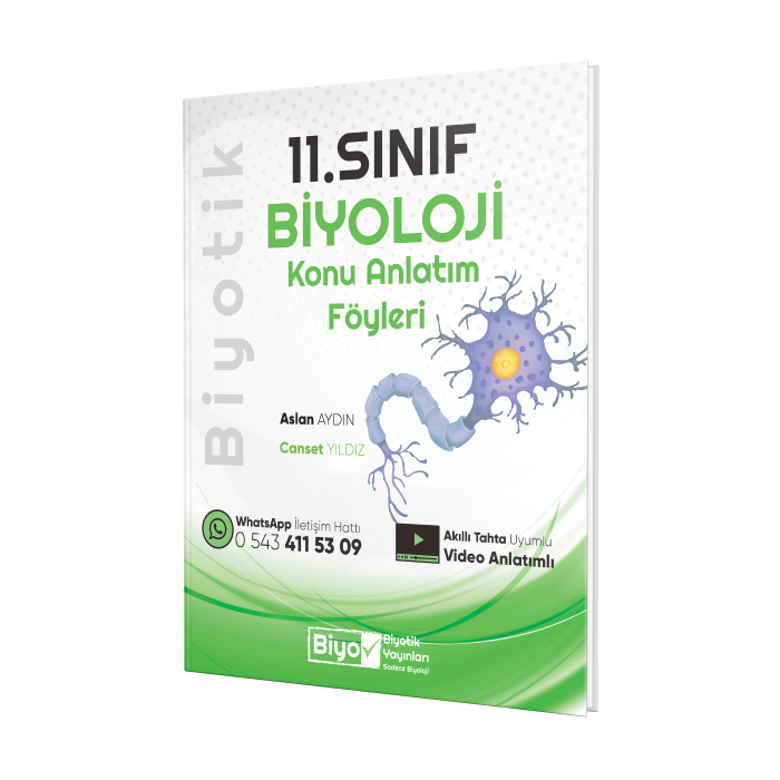 Biyotik Yayınları 11. Sınıf Biyoloji Konu Anlatım Föyleri