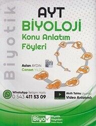 Biyotik Yayınları Ayt Biyoloji Konu Anlatım Föyleri