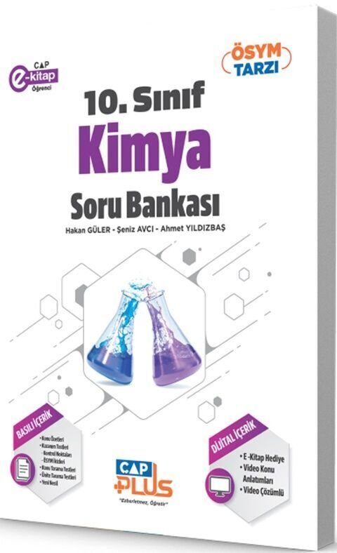 Çap Yayınları 10.Sınıf Kimya Soru Bankası