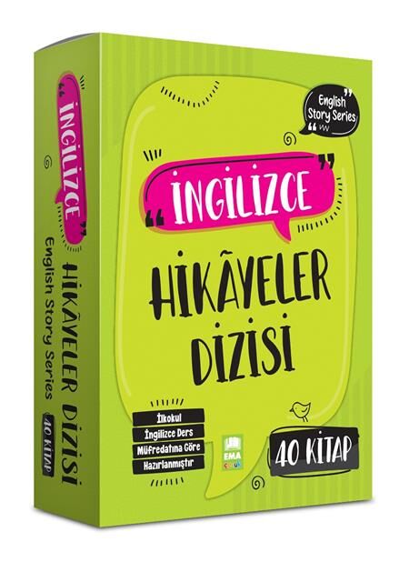 Ema Çocuk İngilizce Hikaye Dizisi 40 Kitap (4.5.6.7.8.Sınıflar İçin)