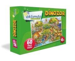 60 Parça Puzzle - Dinozor