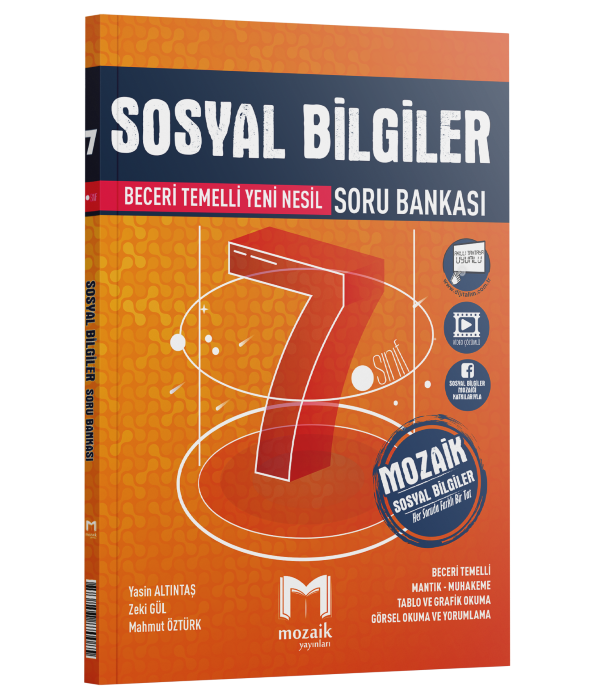 Mozaik Yayınları 7.Sınıf Sosyal Bilgiler Soru Bankası