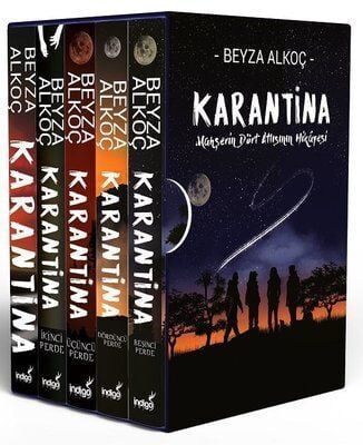 İndigo Kitap Karantina Serisi 5 Kitap (Kutulu) (Ciltsiz) Beyza Alkoç