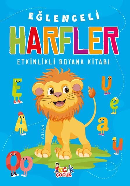 Bıcırık Yayınları Eğlenceli Harfler (Etkinlikli Boyama Kitabı) /Bıcırık