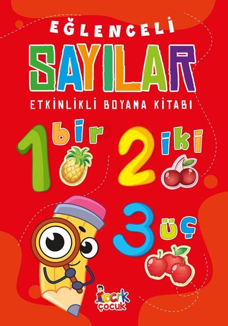 Bıcırık Yayınları Eğlenceli Sayılar (Etkinlikli Boyama Kitabı) /Bıcırık