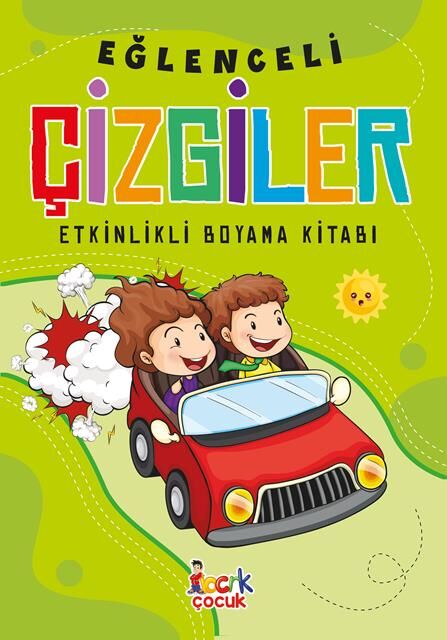 Bıcırık Yayınları Eğlenceli Çizgiler (Etkinlikli Boyama Kitabı) /Bıcırık