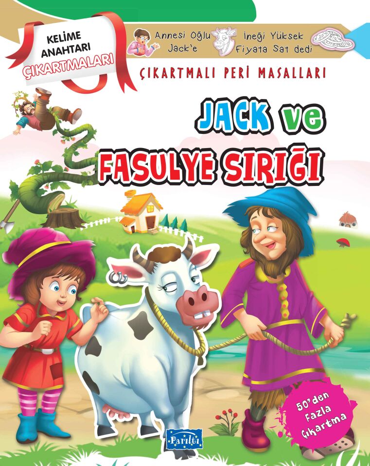 Parıltı Yayıncılık Jack Ve Fasulye Sırığı Çıkartmalı Peri Masalları