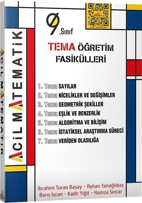 Acil Yayınları 9.Sınıf Matematik Tema Öğretim Fasikülleri