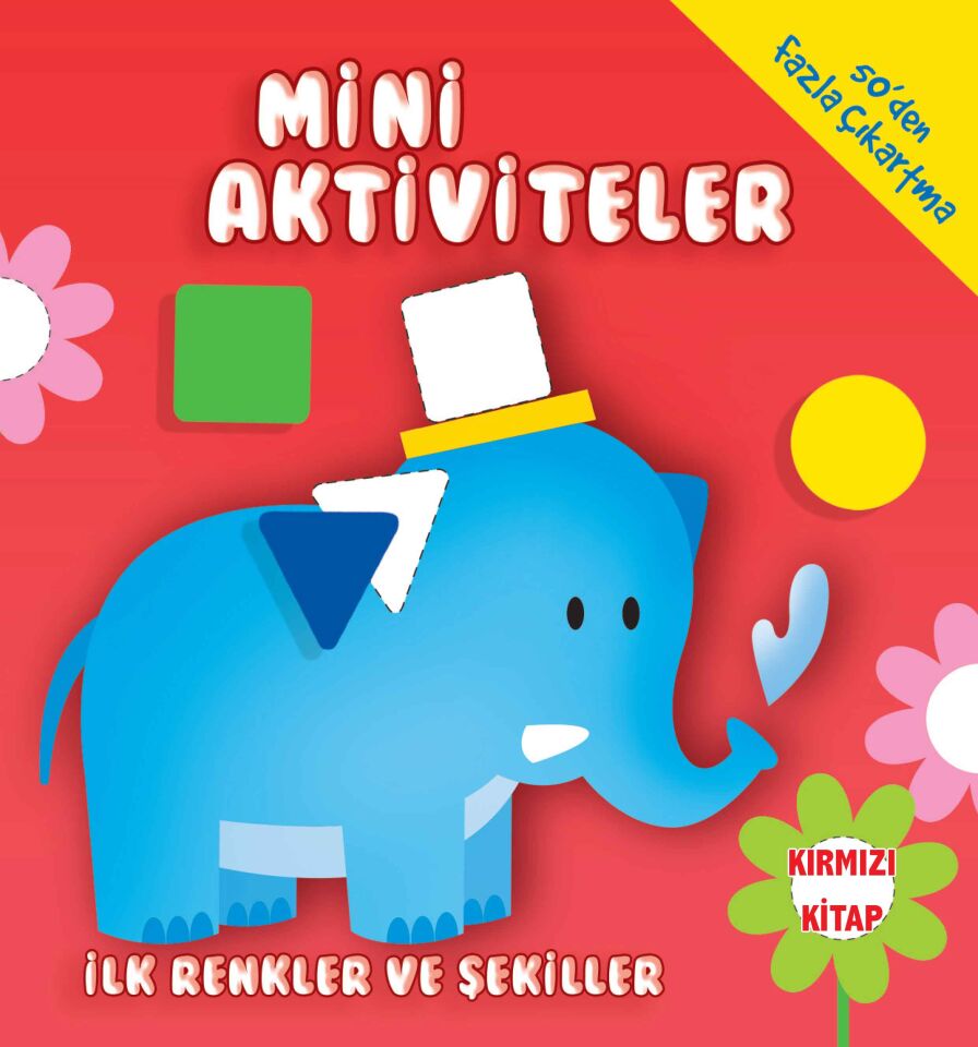 Parıltı Yayıncılık  Mini Aktiviteler Kırmızı Kitap Çıkartmalı