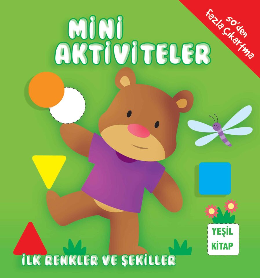 Parıltı Yayıncılık  Mini Aktiviteler Yeşil Kitap  Çıkartmalı