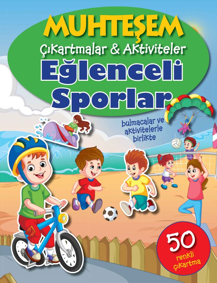 Parıltı Yayıncılık Muhteşem Çıkartmalar Aktiviteler  Eğlenceli Sporlar