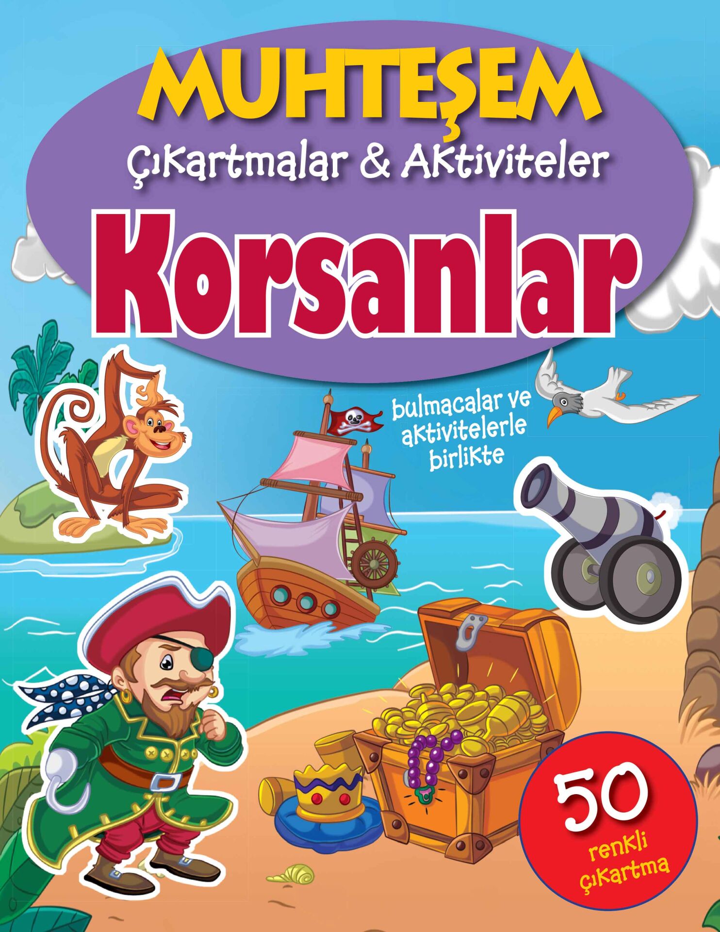 Parıltı Yayıncılık Muhteşem Çıkartmalar Aktiviteler  Korsanlar