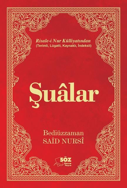 Söz Basım  Şualar_Büyük Boy